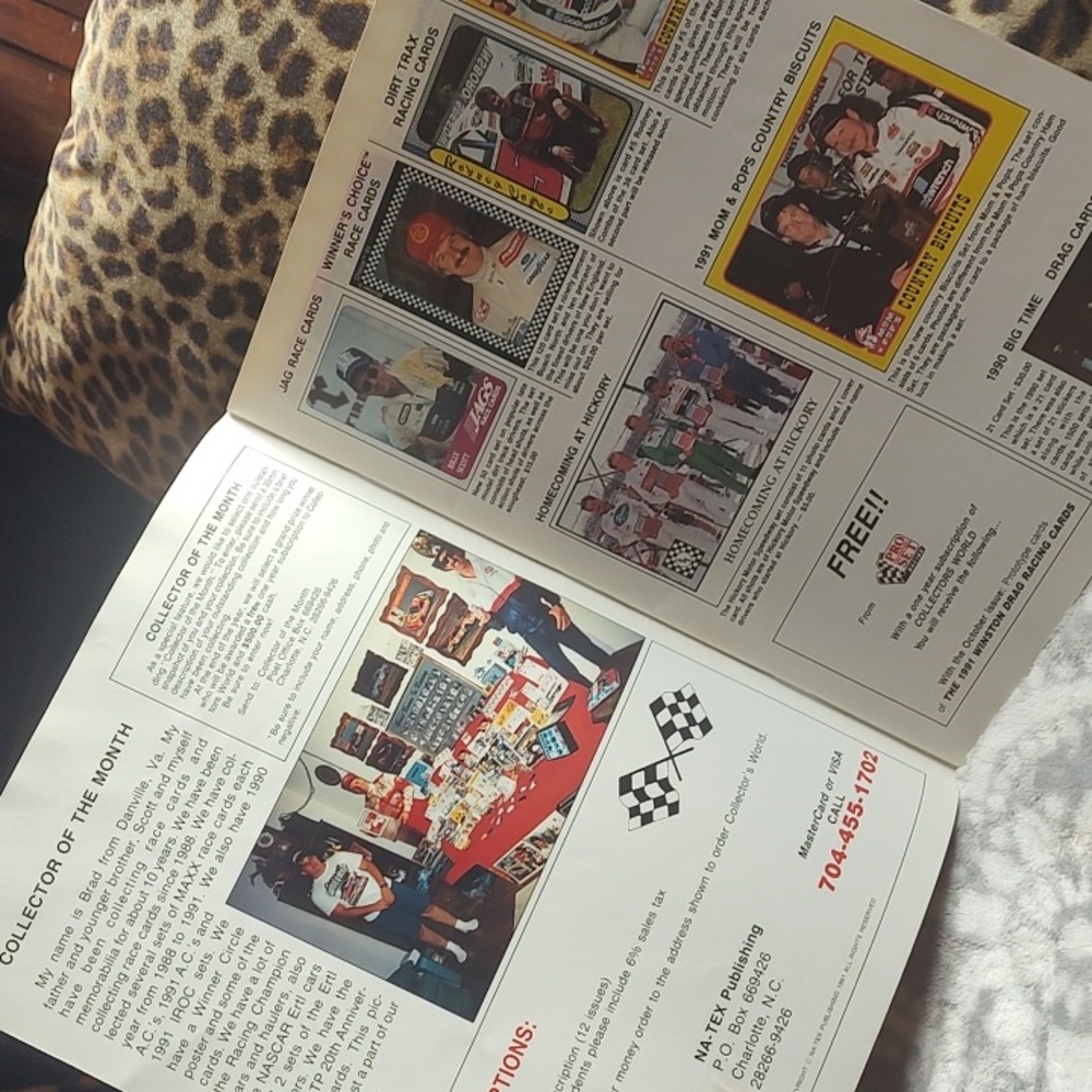 Collector's World Racing Magazine - October 1991 Edition View 3